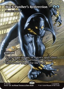 画像1: ブラック・パンサーの方向転換/Black Panther's Redirection (全面アート版) 【英語版】 [MAR-青MR]