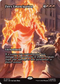 画像1: 焦熱の解放/Fiery Emancipation (全面アート版) 【英語版】 [MAR-赤MR]