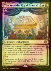 [FOIL] ケンリス王家の葬送/The Kenriths' Royal Funeral (ショーケース版) 【英語版】 [MAT-金R]