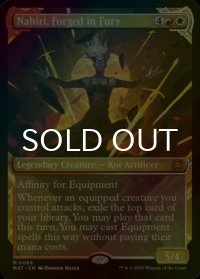 [FOIL] 激情で錬磨された者、ナヒリ/Nahiri, Forged in Fury (ショーケース版) 【英語版】 [MAT-金MR]