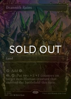 画像1: [FOIL] ドラニス遺跡/Drannith Ruins (全面アート版) 【英語版】 [MAT-土地R]
