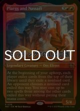 [FOIL] プラーグとナサーリ/Plargg and Nassari (エッチング仕様) 【英語版】 [MAT-赤R]