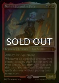 [FOIL] 激情で錬磨された者、ナヒリ/Nahiri, Forged in Fury (エッチング仕様) 【英語版】 [MAT-金MR]