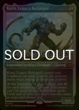 [FOIL] 再鍛されたレガシー、カーン/Karn, Legacy Reforged (エッチング仕様) 【英語版】 [MAT-灰MR]