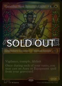 [FOIL] 新ベナリアの光、ダニサ/Danitha, New Benalia's Light (ハロー仕様) 【英語版】 [MAT-金R]