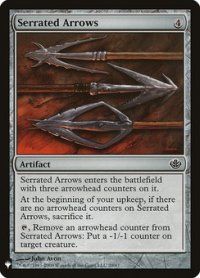 鋸刃の矢/Serrated Arrows 【英語版】 [GVL-灰List]