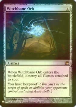 画像1: [FOIL] 魔女封じの宝珠/Witchbane Orb 【英語版】 [ISD-灰List]