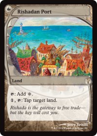 リシャーダの港/Rishadan Port (未来枠) 【英語版】 [MB2-土地R]