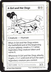 A Girl and Her Dogs 【英語版】 [MB2-Playtest]