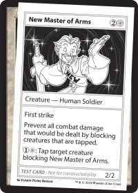 New Master of Arms 【英語版】 [MB2-Playtest]