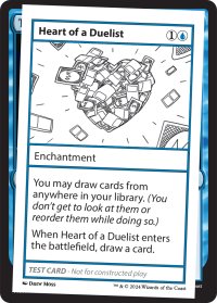 Heart of a Duelist 【英語版】 [MB2-Playtest]