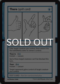 There (split card) 【英語版】 [MB2-Playtest]