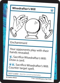 Wisedrafter's Will 【英語版】 [MB2-Playtest]
