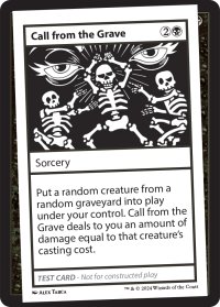 Call from the Grave 【英語版】 [MB2-Playtest]