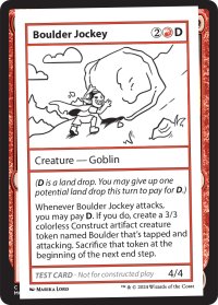 Boulder Jockey 【英語版】 [MB2-Playtest]