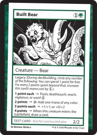 Built Bear 【英語版】 [MB2-Playtest]
