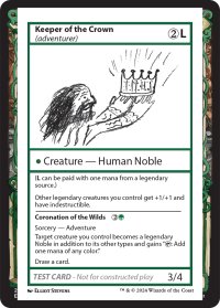 Keeper of the Crown (adventurer) 【英語版】 [MB2-Playtest]