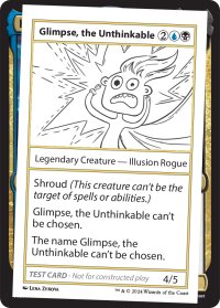Glimpse, the Unthinkable 【英語版】 [MB2-Playtest]
