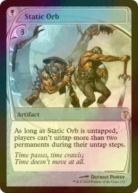 [FOIL] 静態の宝珠/Static Orb (未来枠) 【英語版】 [MB2-灰R]