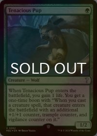[FOIL] Tenacious Pup 【英語版】 [MB2-緑U]