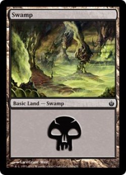 画像1: 沼/Swamp No.150 【英語版】 [MBS-土地C]