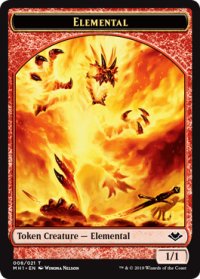 エレメンタル/ELEMENTAL No.008 【英語版】 [MH1-トークン]