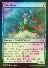 [FOIL] 激浪の形成師/Tide Shaper 【英語版】 [MH2-青U]