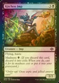 [FOIL] 台所のインプ/Kitchen Imp 【英語版】 [MH2-黒C]