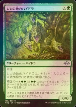 画像1: [FOIL] レンの地のハイドラ/Wren's Run Hydra 【日本語版】 [MH2-緑U]