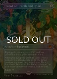 [FOIL] 家庭と故郷の剣/Sword of Hearth and Home (全面アート・海外産ブースター版) 【英語版】 [MH2-灰MR]