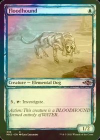 [FOIL] 氾濫犬/Floodhound (スケッチ版) 【英語版】 [MH2-青C]