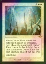 [FOIL] 時空からの退去/Out of Time (旧枠・海外産ブースター版) 【英語版】 [MH2-白R]