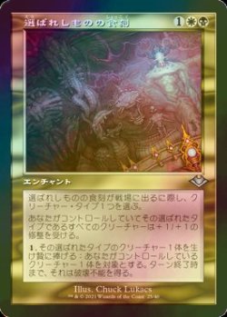 画像1: [FOIL] 選ばれしものの食刻/Etchings of the Chosen (旧枠) 【日本語版】 [MH2-金U]