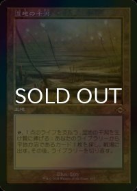 [FOIL] 湿地の干潟/Marsh Flats (旧枠・海外産ブースター版) 【日本語版】 [MH2-土地R]