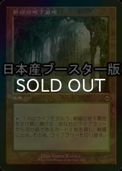 画像1: [FOIL] 新緑の地下墓地/Verdant Catacombs ● (旧枠・日本産ブースター版) 【日本語版】 [MH2-土地R]