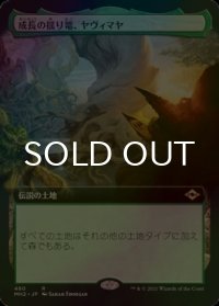 [FOIL] 成長の揺り篭、ヤヴィマヤ/Yavimaya, Cradle of Growth (拡張アート版) 【日本語版】 [MH2-土地R]