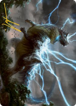 画像1: 大嵐の咆哮、スラスタ/Thrasta, Tempest's Roar No.041 (箔押し版) 【日本語版】 [MH2-アート]