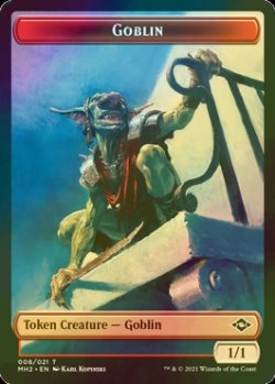 画像1: [FOIL] ゴブリン/GOBLIN 【英語版】 [MH2-トークン]