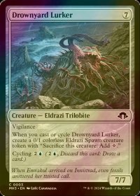 [FOIL] 溺墓潜み/Drownyard Lurker 【英語版】 [MH3-無C]