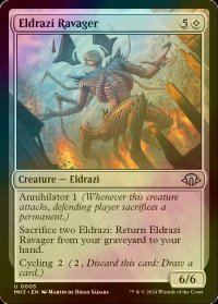 [FOIL] エルドラージの荒廃者/Eldrazi Ravager 【英語版】 [MH3-無U]