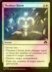 [FOIL] スレイベンの魔除け/Thraben Charm 【英語版】 [MH3-白C]