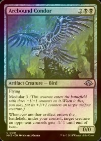 [FOIL] 電結のコンドル/Arcbound Condor 【英語版】 [MH3-黒U]