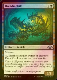 [FOIL] 戦慄車/Dreadmobile 【英語版】 [MH3-黒U]