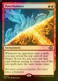 [FOIL] 相対/Powerbalance 【英語版】 [MH3-赤R]