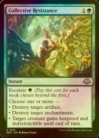 [FOIL] 集団的防衛/Collective Resistance 【英語版】 [MH3-緑U]