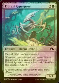 [FOIL] エルドラージの再利用者/Eldrazi Repurposer 【英語版】 [MH3-緑C]