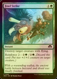 [FOIL] 鳥撃/Fowl Strike 【英語版】 [MH3-緑C]
