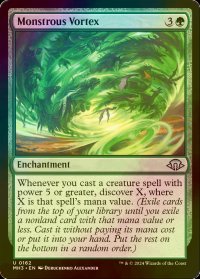 [FOIL] 怪物渦/Monstrous Vortex 【英語版】 [MH3-緑U]