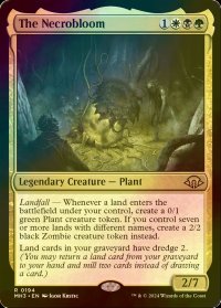 [FOIL] 屍花/The Necrobloom 【英語版】 [MH3-金R]