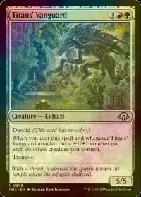 [FOIL] 巨人の先兵/Titans' Vanguard 【英語版】 [MH3-金U]